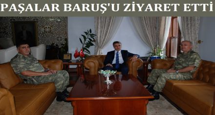 Kolordu Komutanı Baruş u ziyaret etti