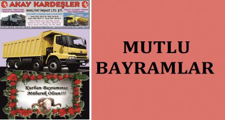 KURBAN BAYRAMINIZ MÜBAREK OLSUN 