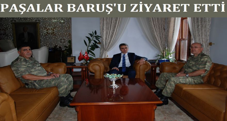 Kolordu Komutanı Baruş u ziyaret etti