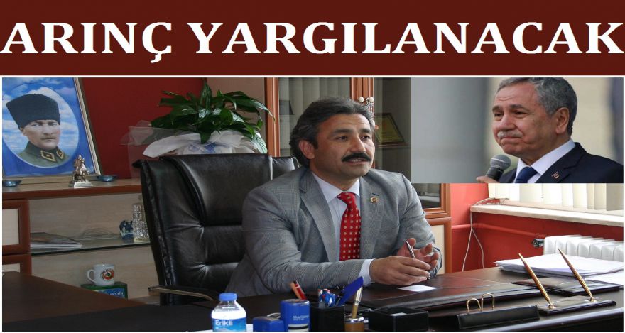 Arınç hakaret suçundan yargılanacak