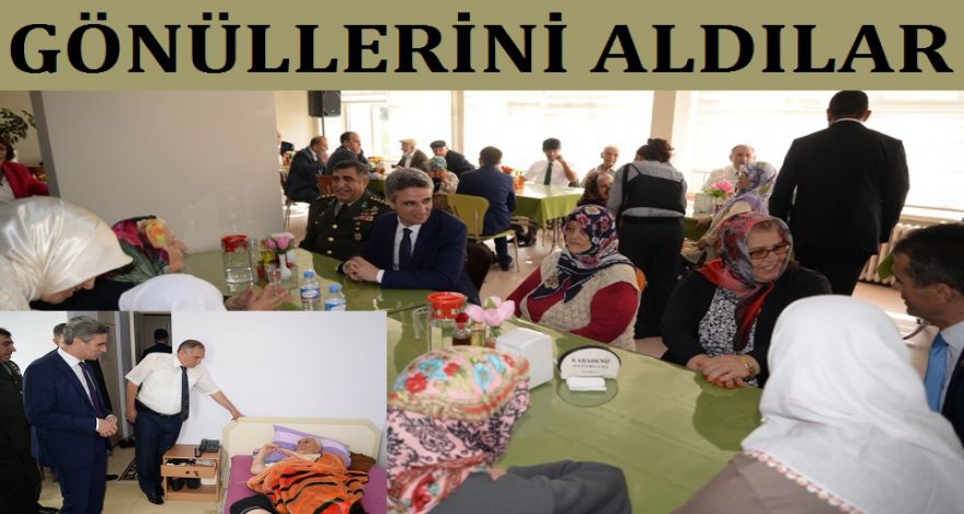 GÖNÜLLERİNİ ALDILAR