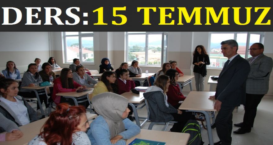 DERS 15 TEMMUZ