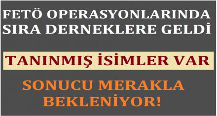 SIRA DERNEKLERE GELDİ