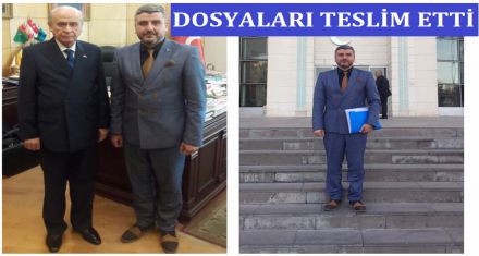 Dosyalar teslim edildi