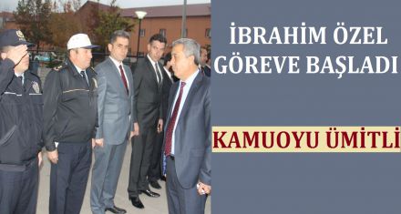ÖZEL GÖREVE BAŞLADI