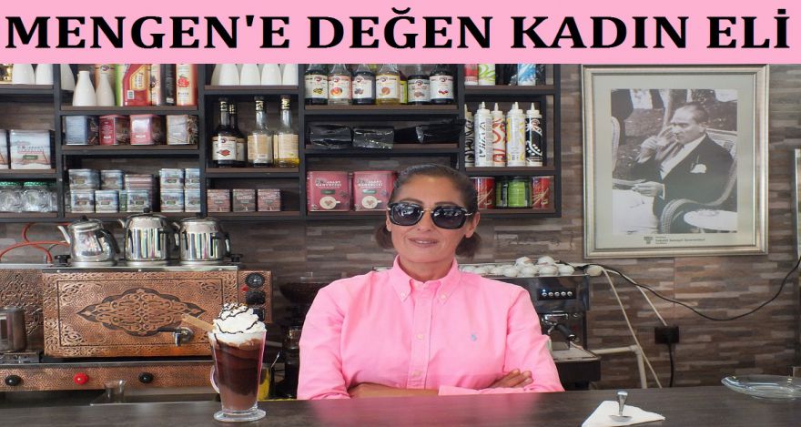 Mengen e değen kadın eli