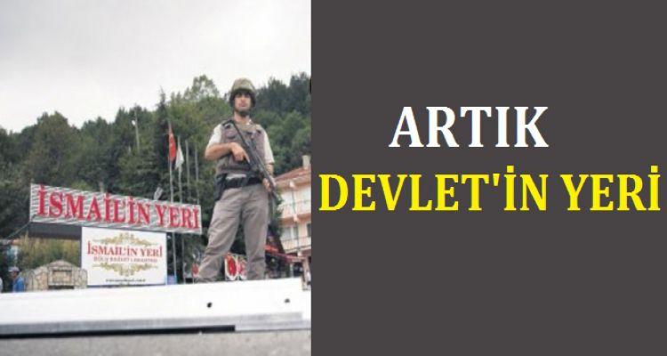 ARTIK DEVLETİN YERİ
