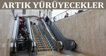 ARTIK YÜRÜYECEKLER
