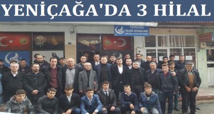 Yeniçağa da 3 hilali açılış