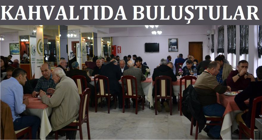 Kahvaltıda buluştular