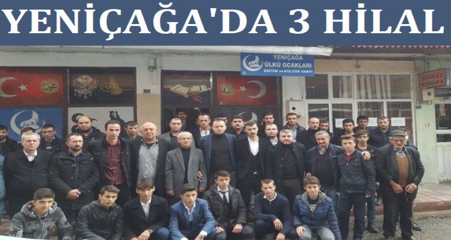 Yeniçağa da 3 hilali açılış