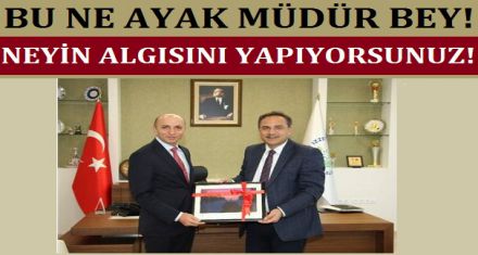 BU NE AYAK MÜDÜR BEY!