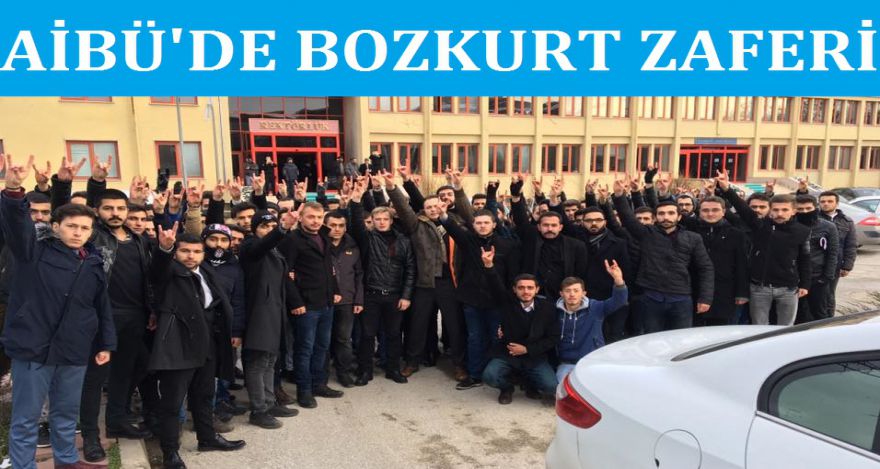 AİBÜ DE BOZKURT ZAFERİ