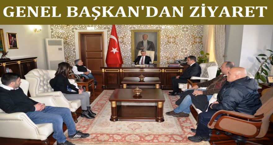 GENEL BAŞKAN DAN VALİ YE ZİYARET