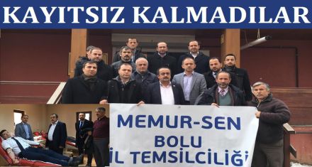 KAYITSIZ KALMADILAR KAN VERDİLER