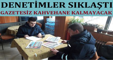 GAZETESİZ KAHVE KALMAYACAK
