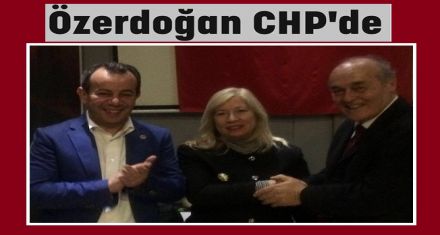 Özerdoğan CHP de
