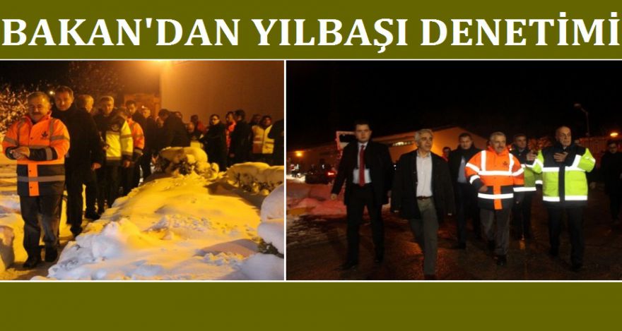 BAKANDAN YILBAŞI DENETİMİ