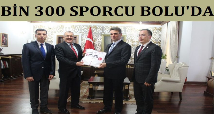 BİN 300 SPORCU BOLU DA