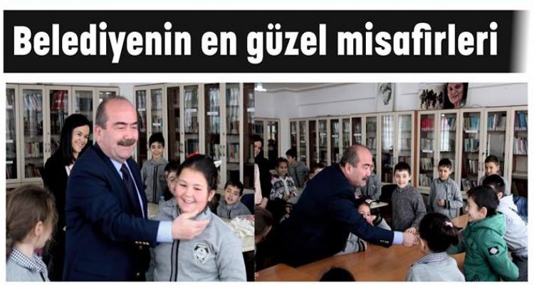 Belediyenin en güzel misafirleri