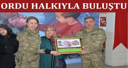 ORDU HALKIYLA BULUŞTU