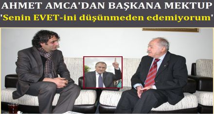 BAYSAL'DAN BAŞKANA MEKTUP	