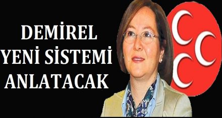 DEMİREL YENİ SİSTEMİ ANLATACAK 