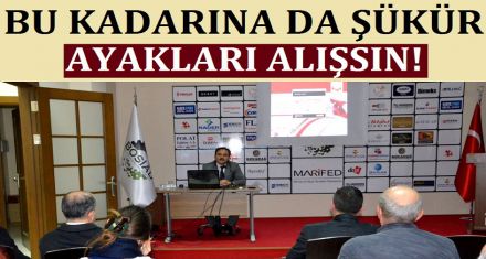 BUKADARINA DA ŞÜKÜR! 