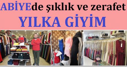 Abiyede şıklık ve zarafet YILKA GİYİM