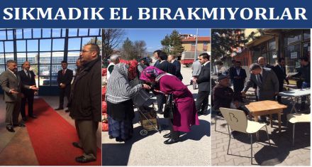 SIKMADIK EL BIRAKMIYORLAR