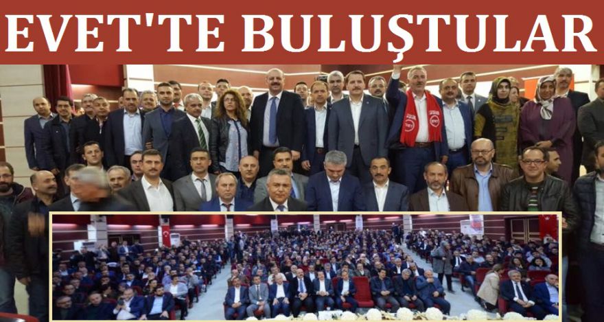 EVET TE BULUŞTULAR