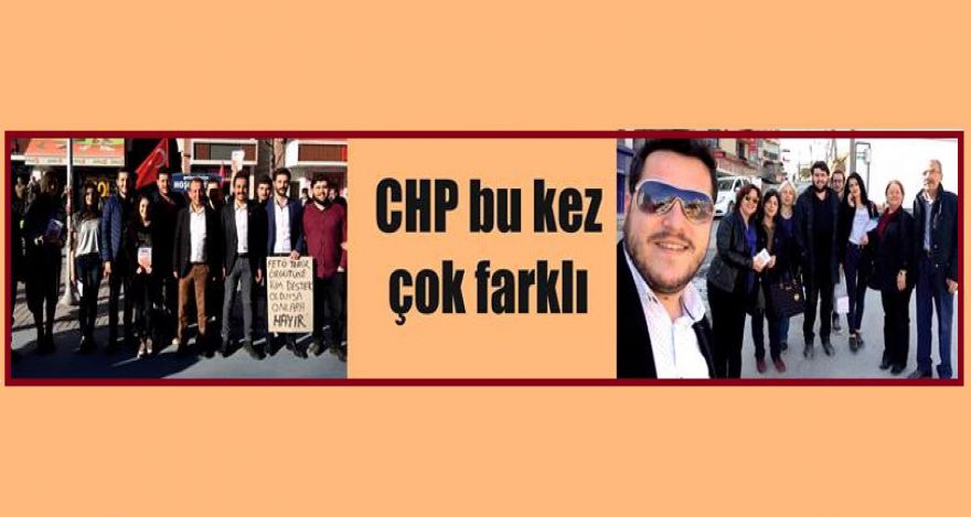 CHP bu kez çok farklı