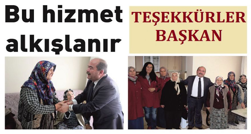 Bu hizmet alkışlanır