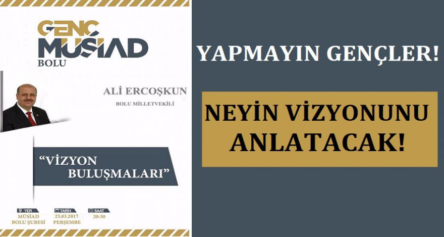 YAPMAYIN GENÇLER!