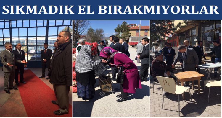 SIKMADIK EL BIRAKMIYORLAR
