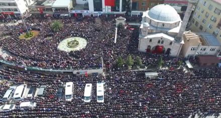 Gabar şehidini binler uğurladı