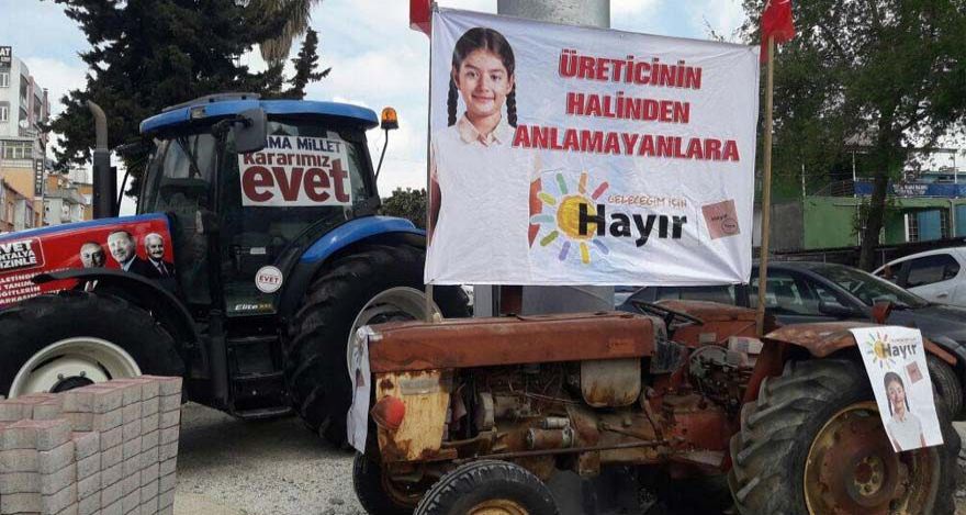 İki traktör arasındaki farkı bulun