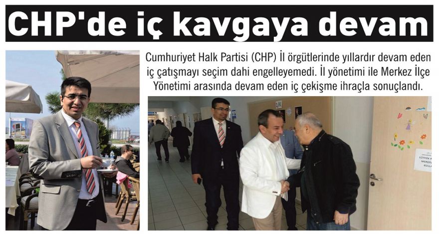 CHP'de iç kavgaya devam
