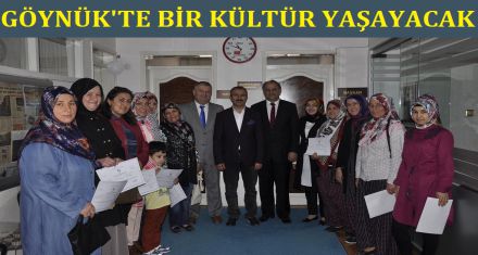 Göynük'te bir kültür yaşayacak