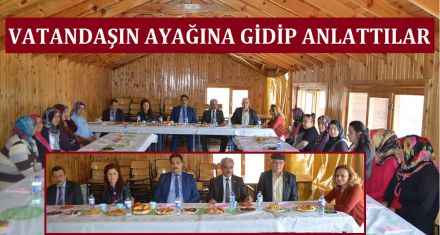 Sosyal güvenliğin önemini anlattılar 