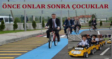 ÖNCE ONLAR SONRA ÇOCUKLAR 