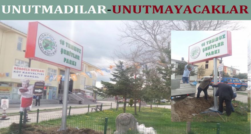 Dörtdivan unutmadı unutmayacak