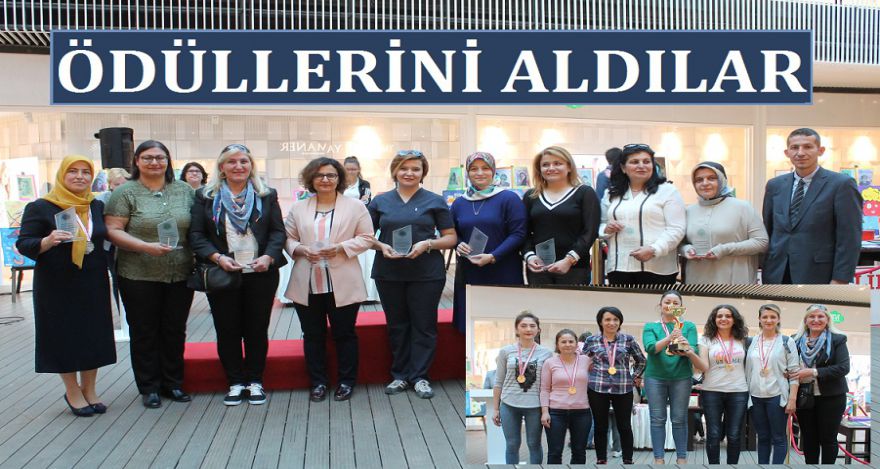 ÖDÜLLERİNİ ALDILAR