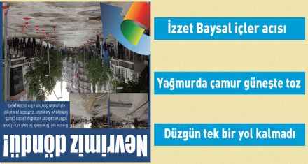 Şehir alt üst oldu! 
