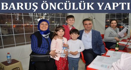 BARUŞ ÖNCÜLÜK YAPTI