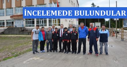GEREDE ‘DE İNCELEMELERDE BULUNDULAR