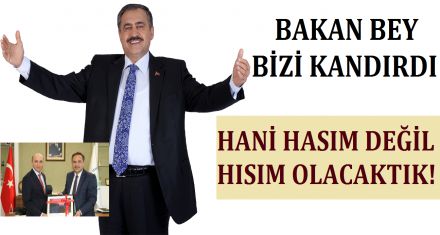 HANİ HASIM DEĞİL HISIM OLACAKTIK!