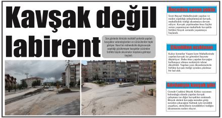 Çözebilen bu kavşakları açıklasın!