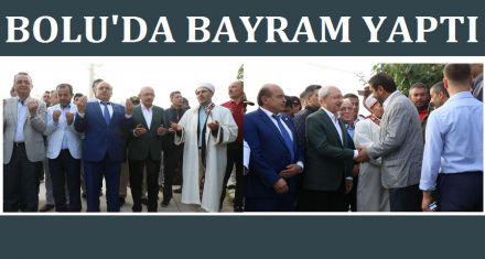 KILIÇDAROĞLU BOLU'DA BAYRAM YAPTI 