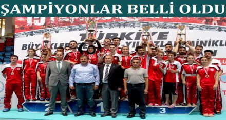ŞAMPİYONLAR BELLİ OLDU